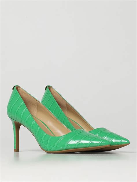 michael kors green designer shoes.